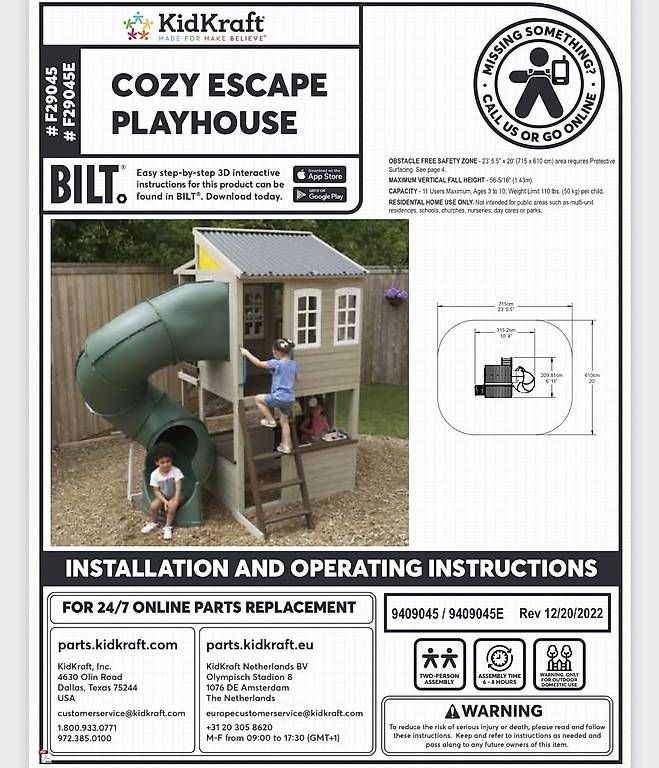 Casette per bambini: Spielturm Cozy Escape – Usato da Niederhasli venduto da des_f82m 1