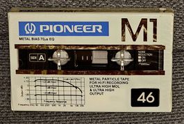 💥PIONEER"M1 metal c46"💥 x rares cassettes collectors!