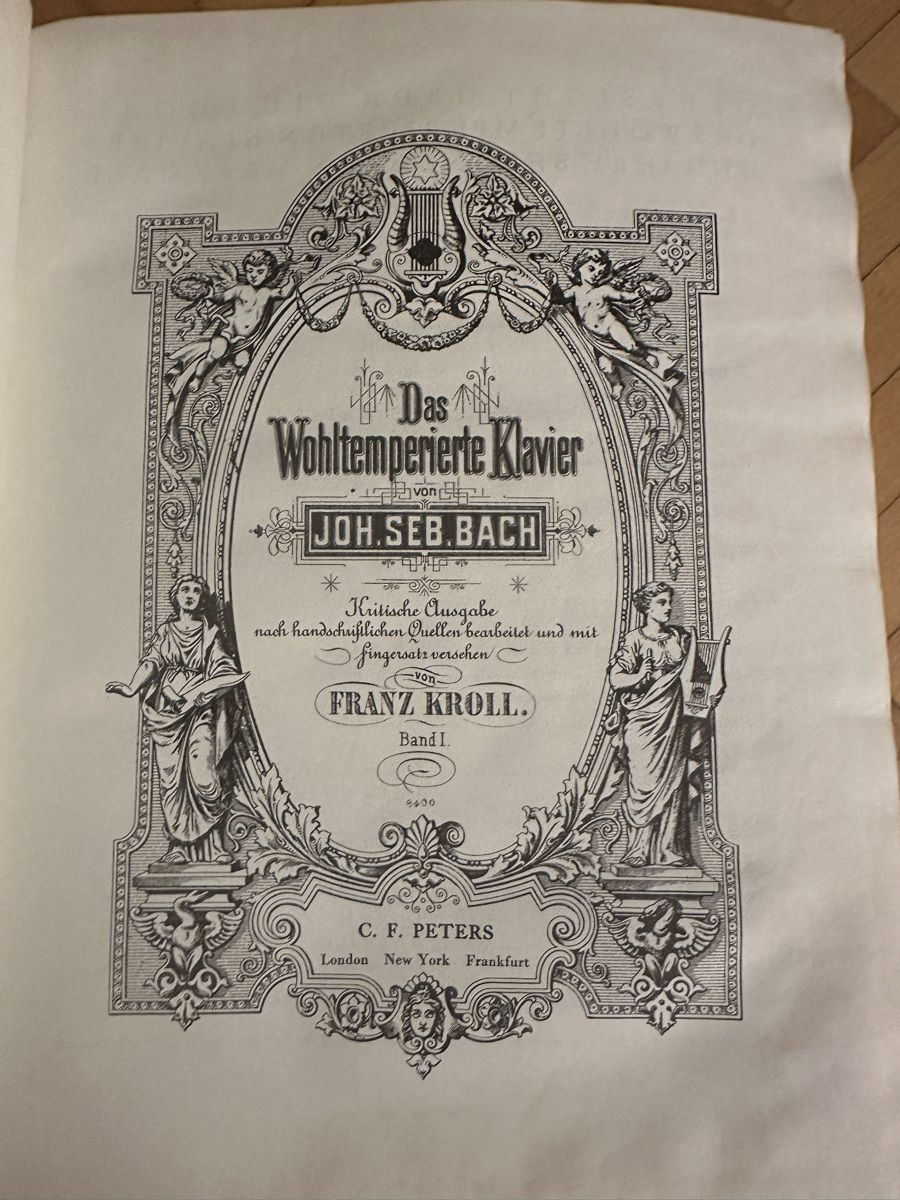 Libri: Bach Etuden – Usato da Urdorf venduto da robobespannung 1