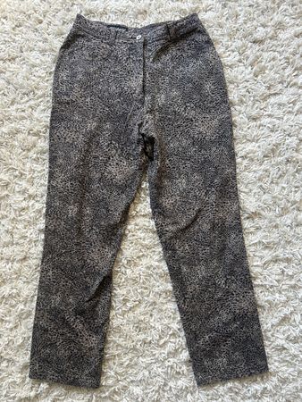 Michèle Slim Line Hose Animal Print, Gr. 38 / Y2K