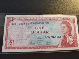East Caribbean Banknote - 1 Dollar