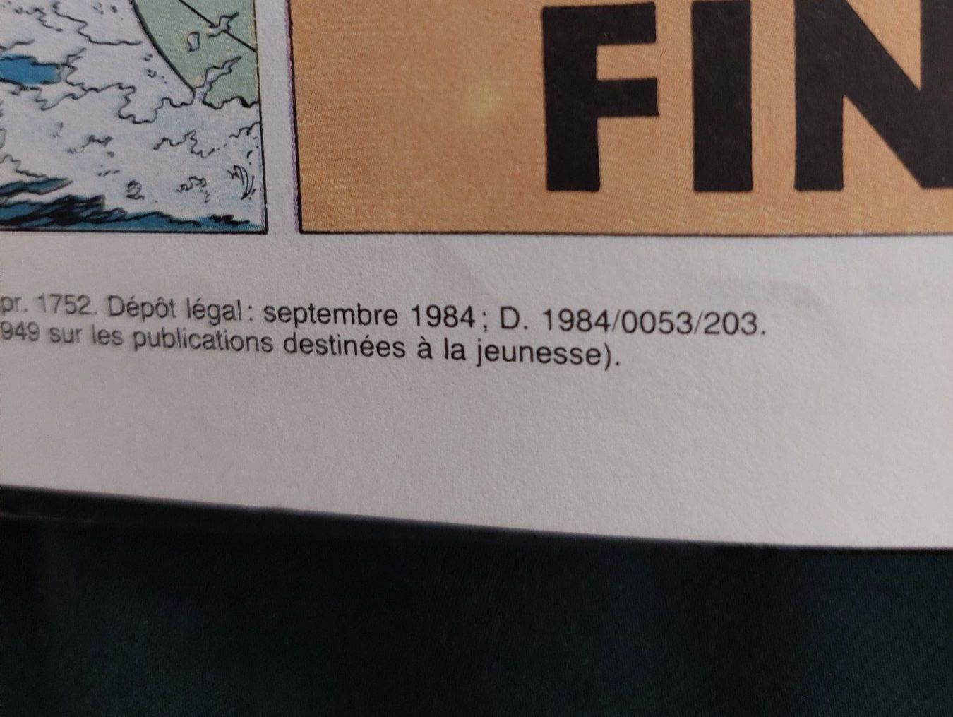 Fumetti: Lefranc La Crypte EO 1984 TBE – Usato da Genève venduto da Blu_BD 2