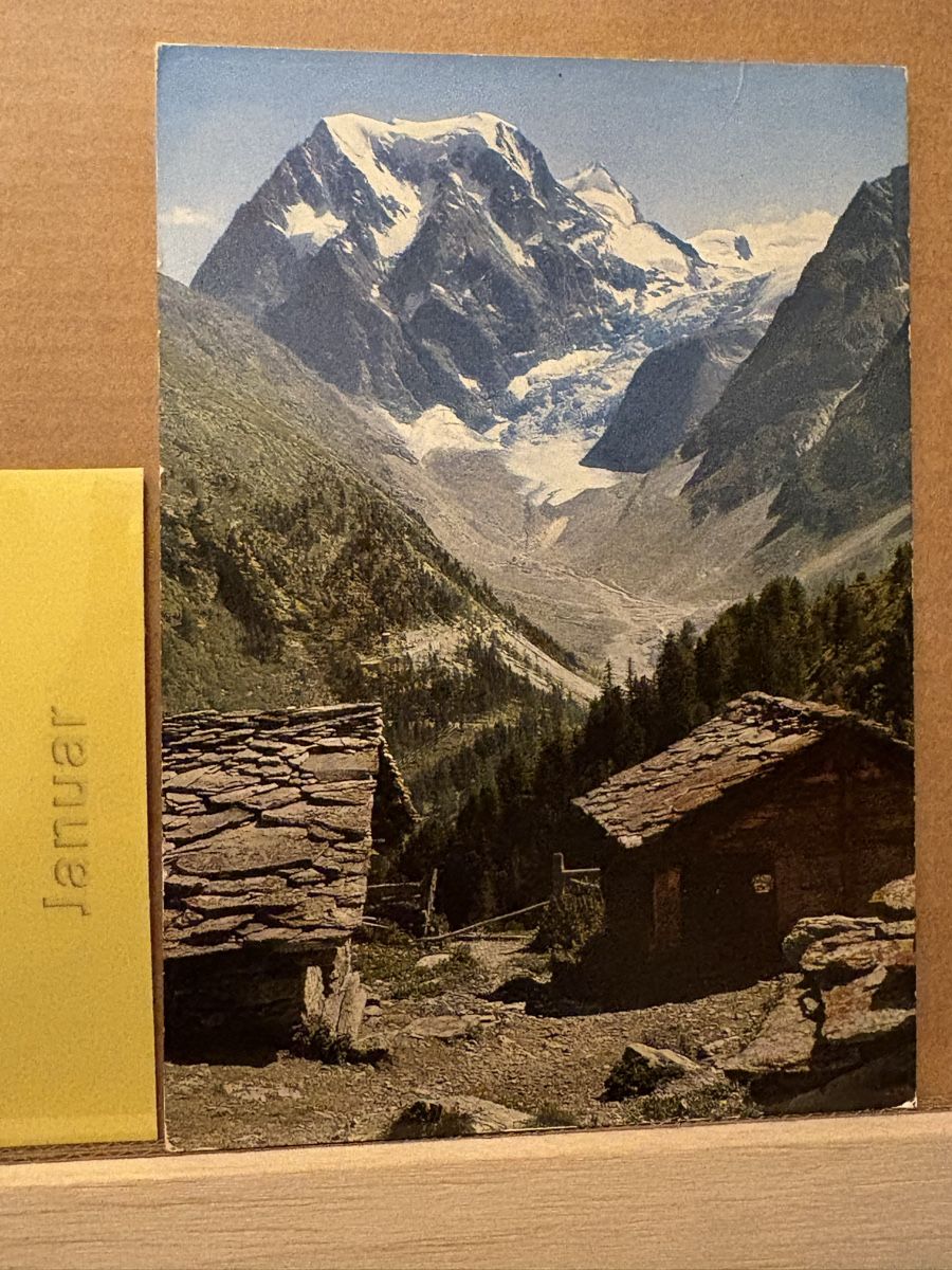 Cartoline postali: AK von Arolla le Mont Collon – Usato da Rümlang venduto da Kartenpost1