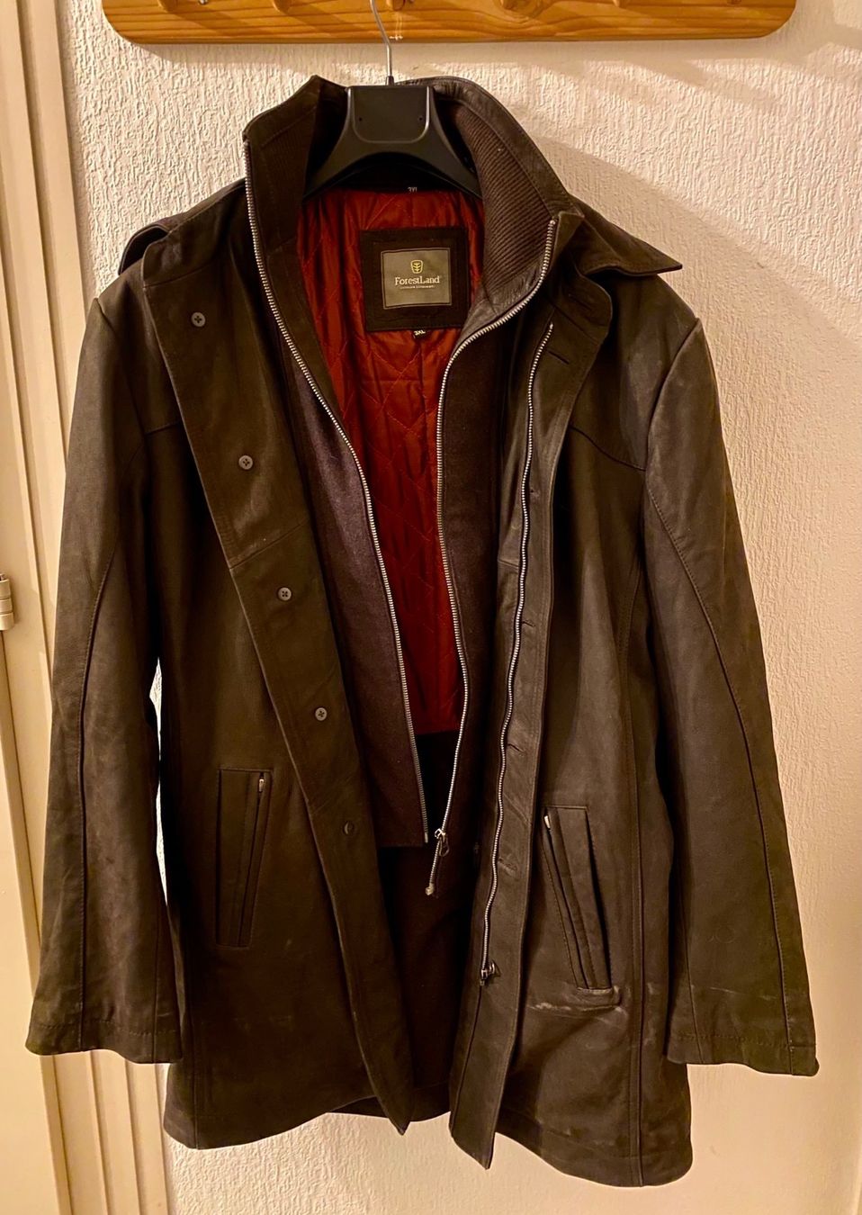 Giacche: FORESTLAND VESTE MARRON EN CUIR – Usato da Fribourg venduto da Lin...20