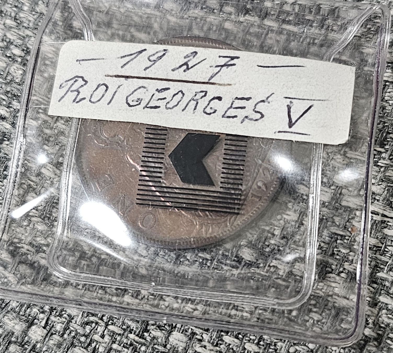 Tutti le monete: 1927- ONE PENNY King Georges V – Usato da Genève venduto da Fresko01 1