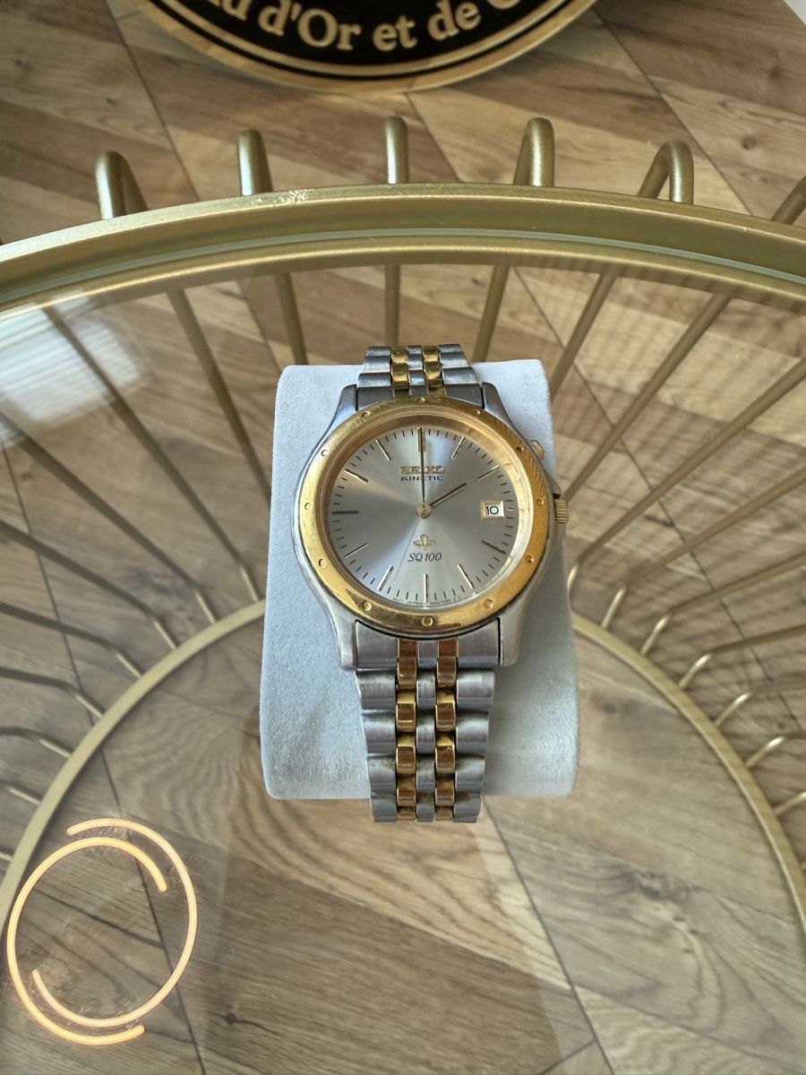Seiko Orologi: Montre Seiko Kinetic à Quartz – Usato da Yverdon-les-Bains venduto da sge_9vfy