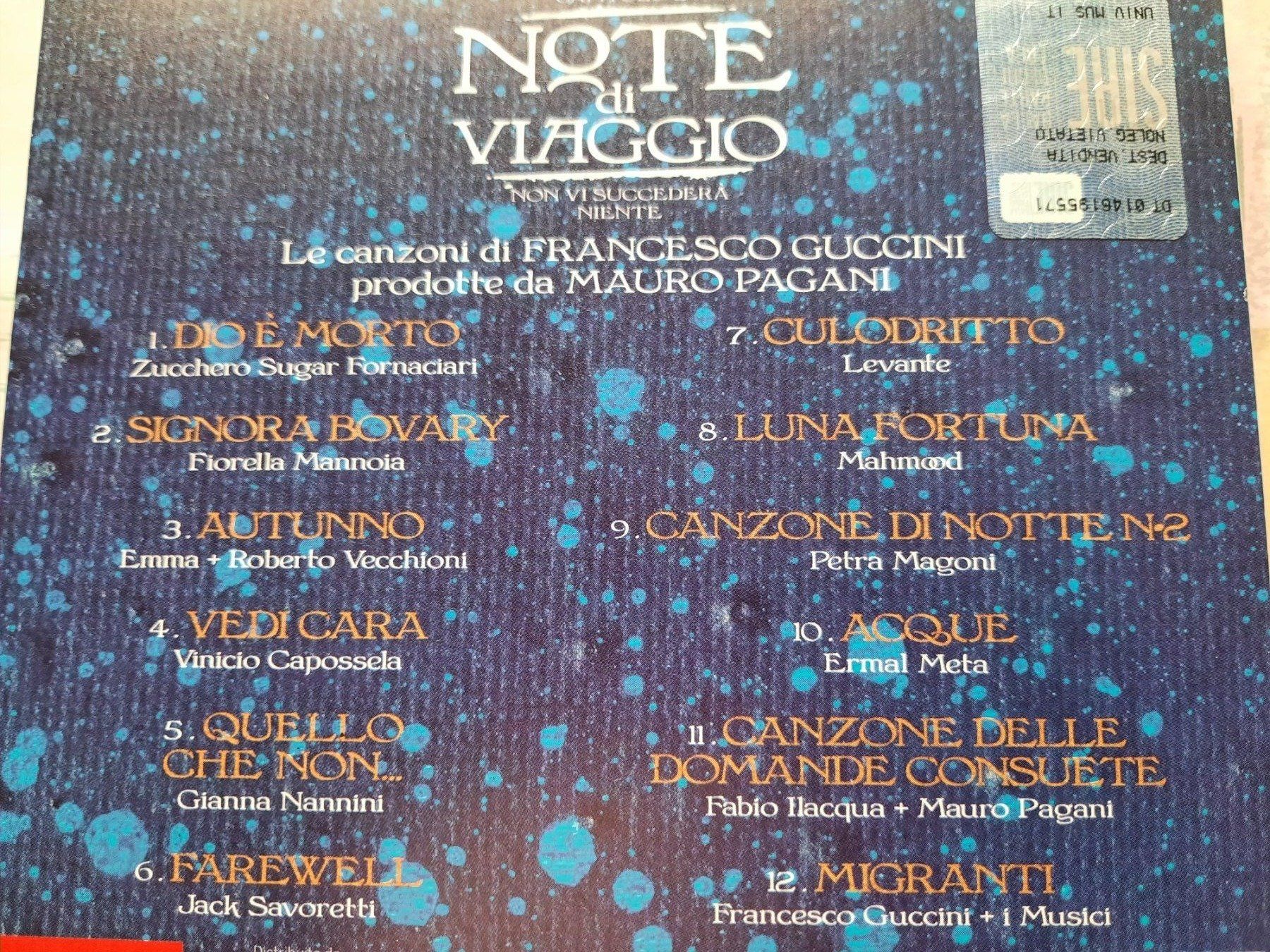 CD: Cd Note di Viaggio – Usato da Pully venduto da bro_n52j 2