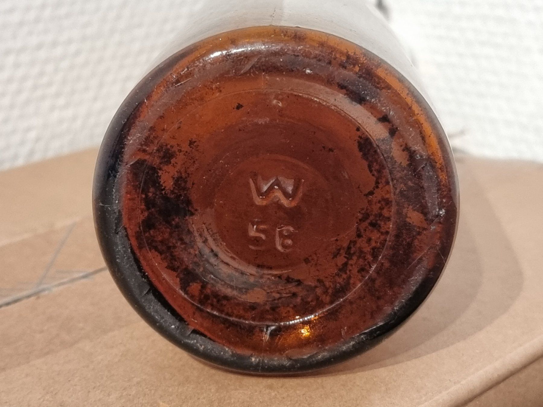 Bicchieri, Caraffe & Bottiglie: Wädenswiler Lagerbier Bierflasche 1956 – Usato da Lommis venduto da 0815undmehr 4