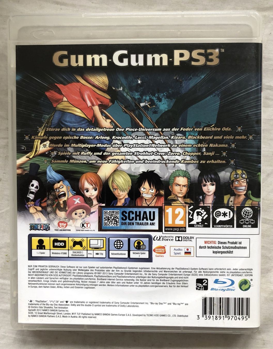 Giochi: PS3 - ONE PIECE: Pirate Warriors – Usato da Schaffhausen venduto da durruti 2