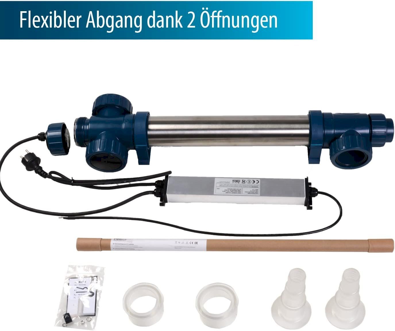 Pumpen & Teile: AquaForte Midi Power UV-C Teichklärer T5 – Neu und originalverpackt aus Bottighofen von zaap 1