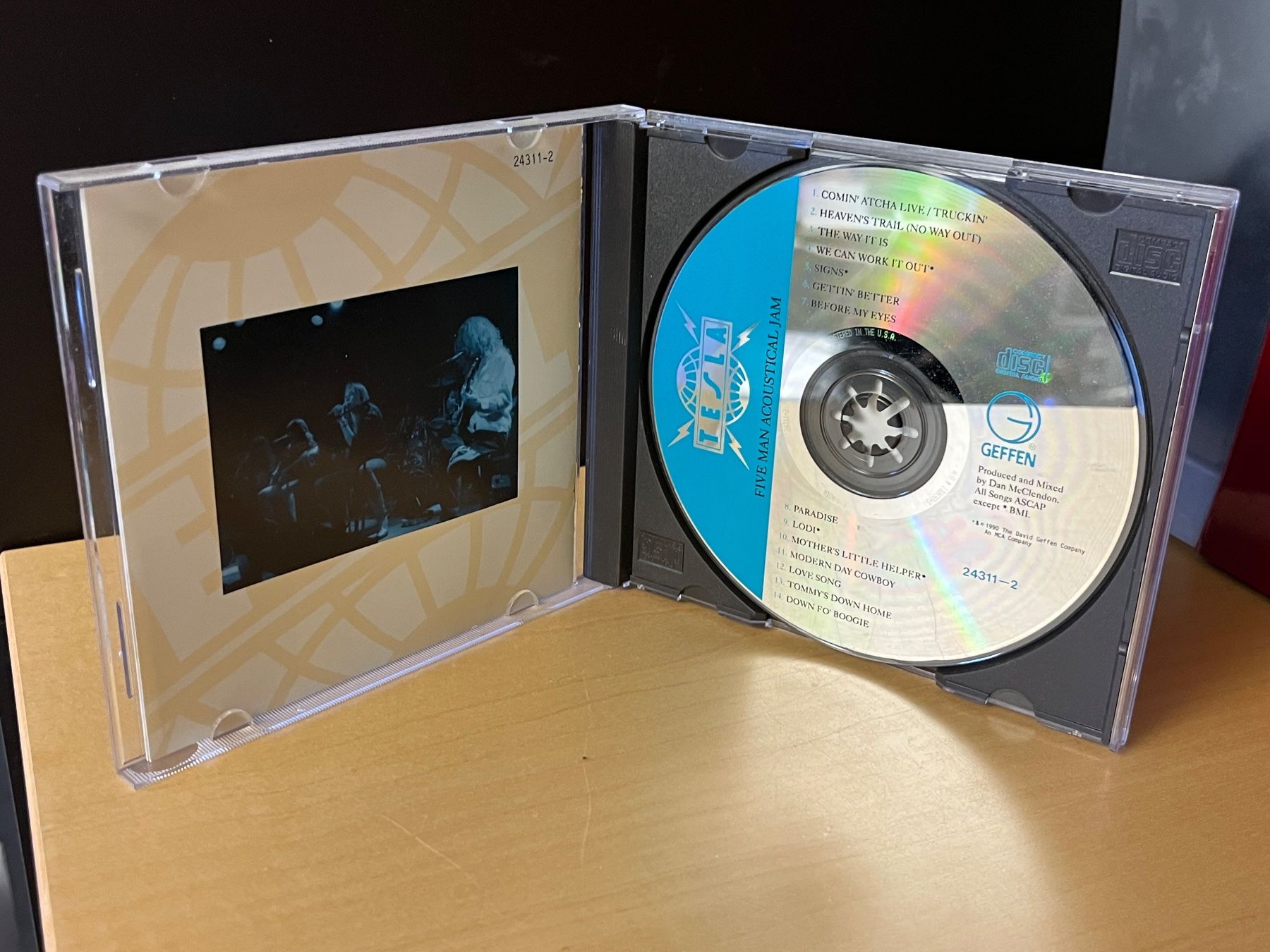 CD: Tesla - Five Man Acoustical Jam - X01C – Usato da Küsnacht ZH venduto da hardrock.earth 2