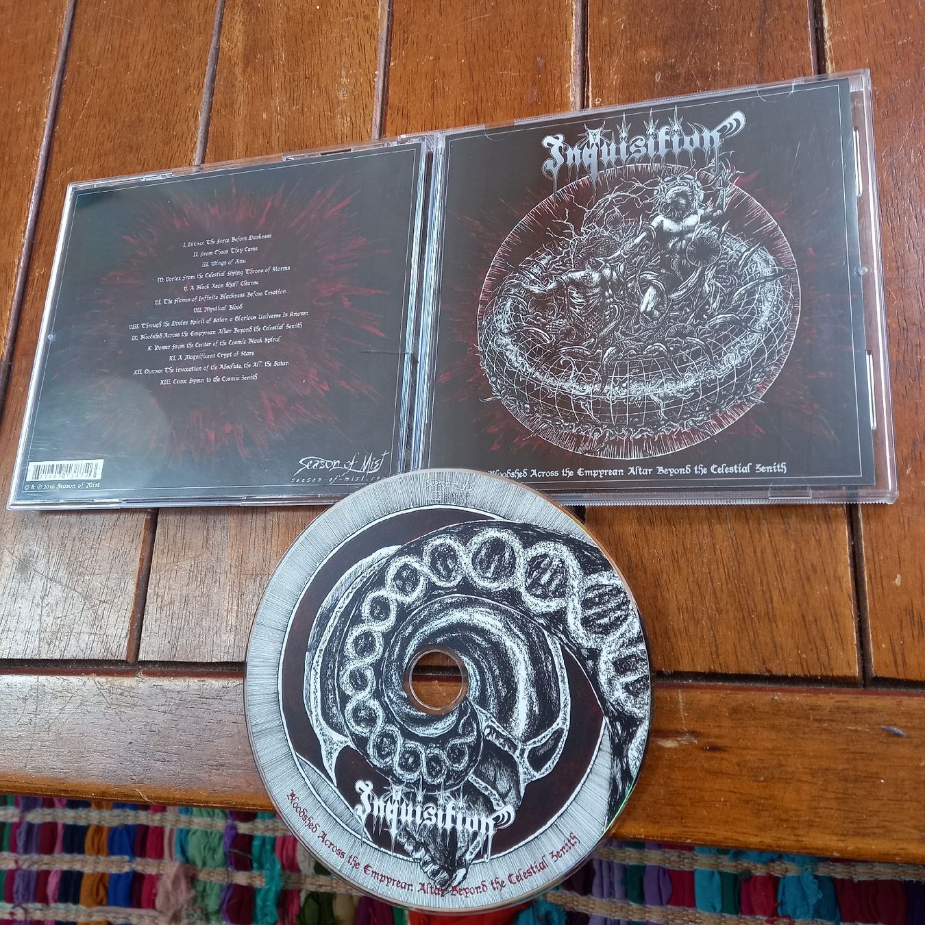 CD: inquisition - blood... – Usato da St-Cergue venduto da VeganWarrior