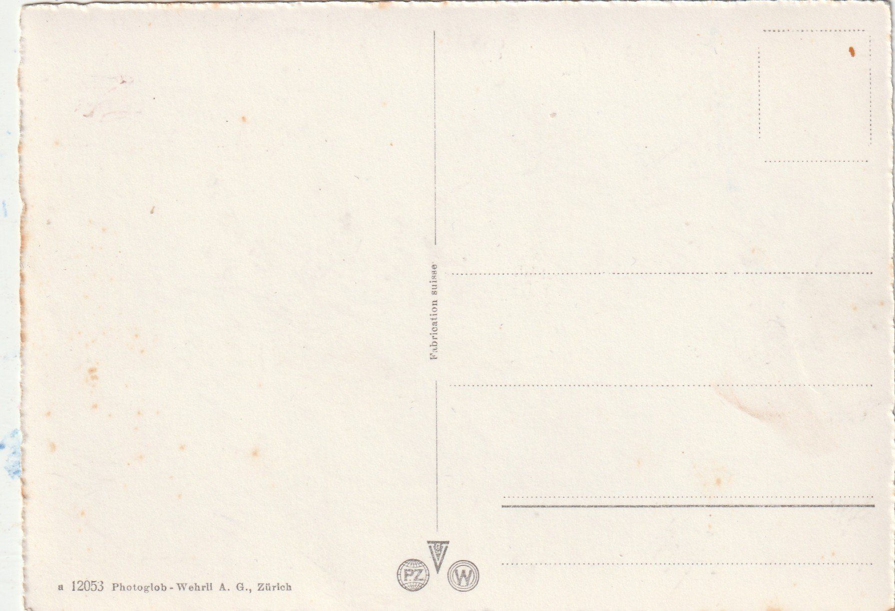 Cartoline postali: Zürich Utoquai – Usato da Lumbrein venduto da made02 1