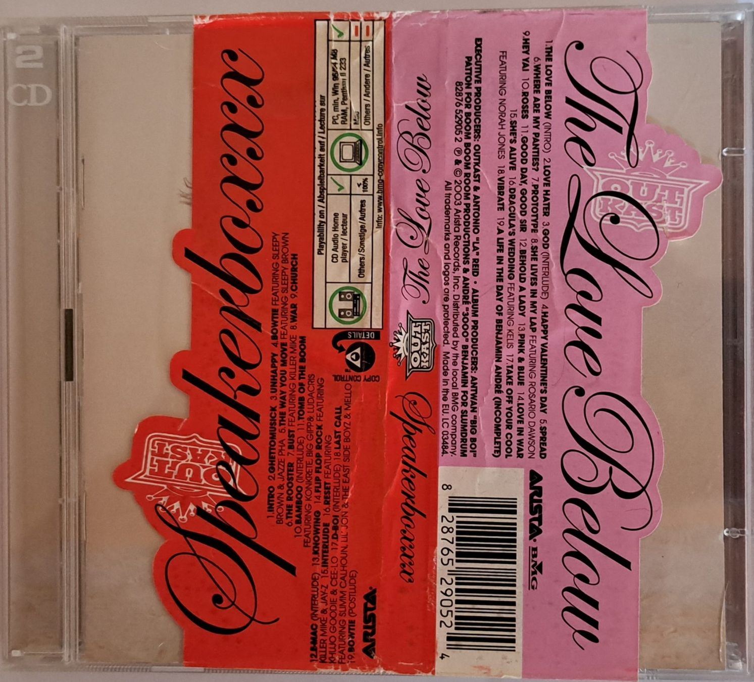 CD: Outkast - Speakerboxxx/The Love Below – Usato da Tenniken venduto da mik_6mxg 6