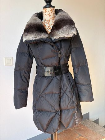 piumino FAY con collo in vera pelliccia