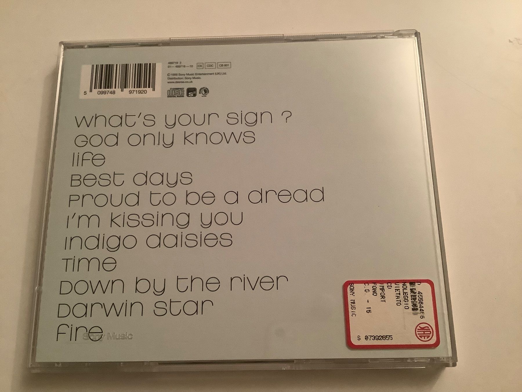 CD: Des‘ree / Supernatural / 1998 – Usato da Dübendorf venduto da Shreck 1