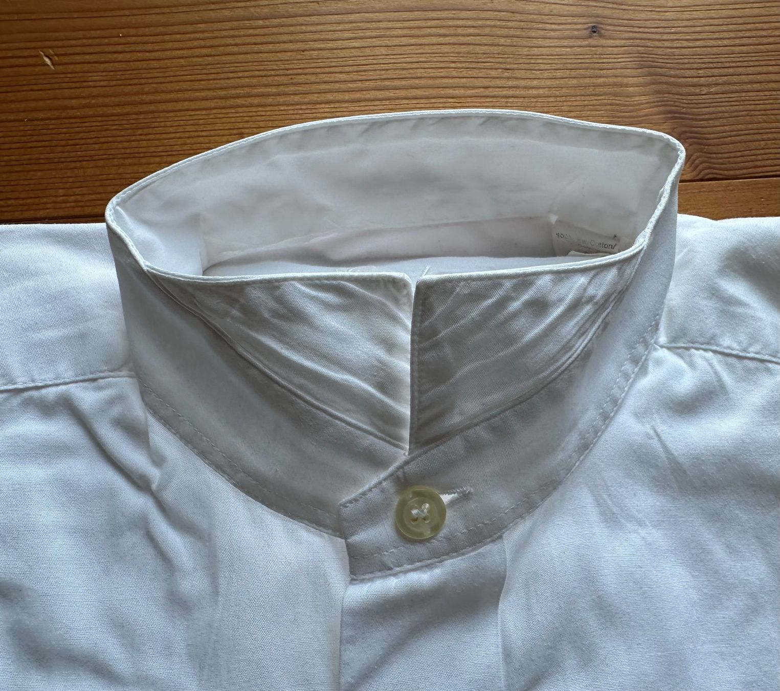 Camicie: Einhorn Smoking Hemd BW weiss - S – Usato da Gersau venduto da Sidharta7 1