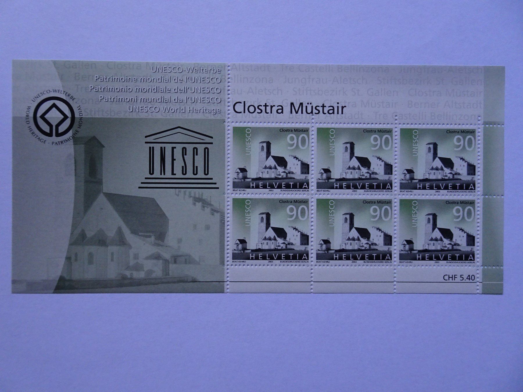 Tous les timbres: 2003* – Neuf (Voir description) à Aadorf par Chnorli-Furz