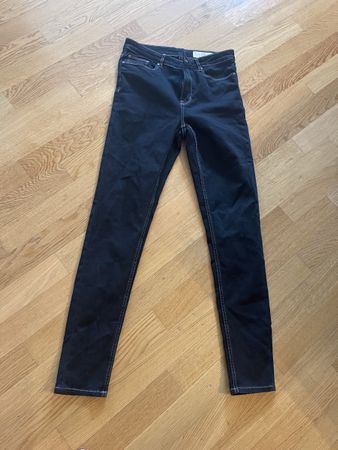 Schwarze Skinny Jeans High Waist Gr. 40 EU ineuwertig