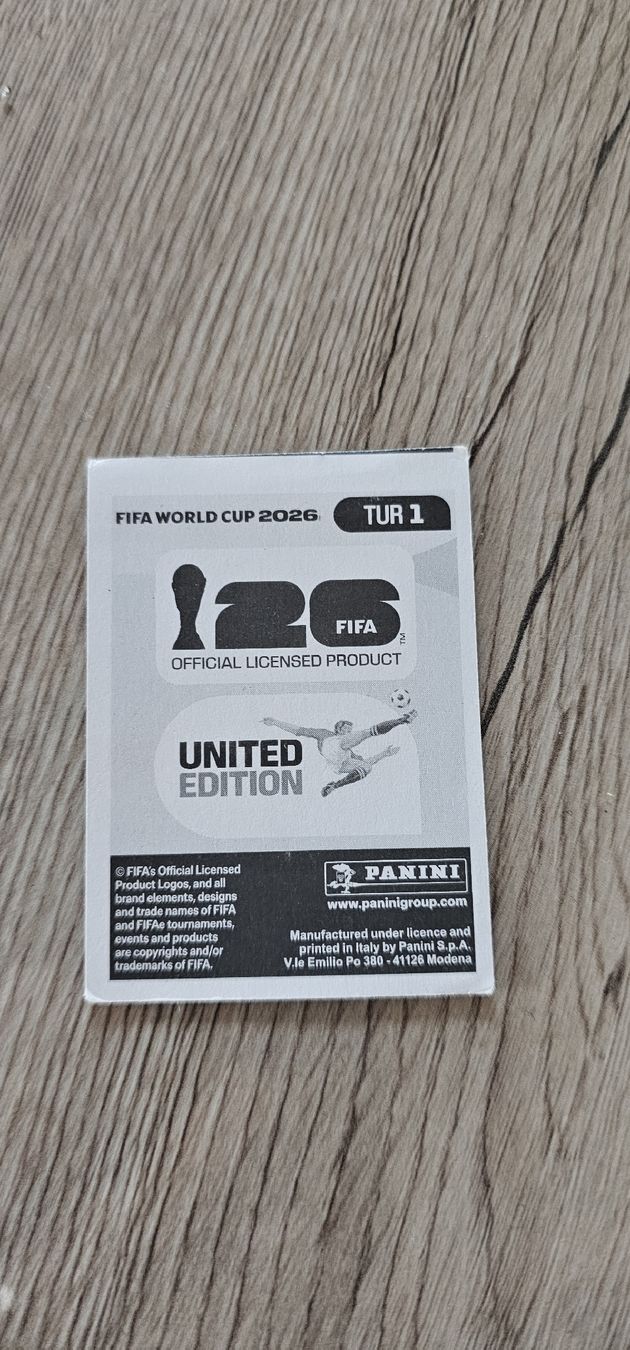 Panini Cartes à collectionner: Fifa World Cup Panini TUR 1 – Neuf avec emballage d'origine à Biel VS par volcom8702 1