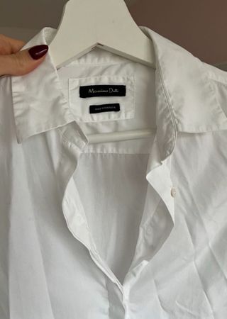 Massimo Dutti Hemd, weiss, Grösse S, Top Zustand!