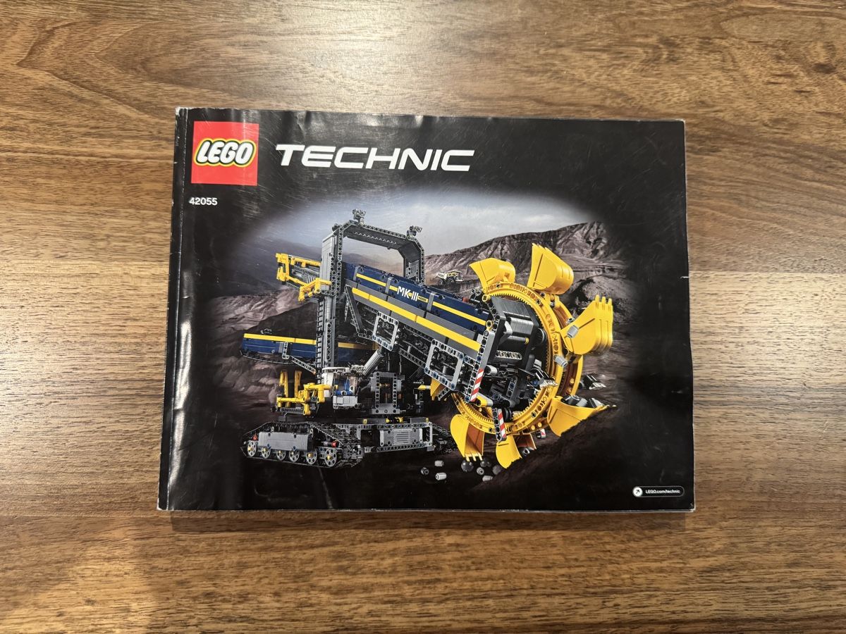 Lego Kit di costruzioni: LEGO Technic Bauanleitung 42055 Schaufelradbagger – Usato da Reichenburg venduto da Noele123