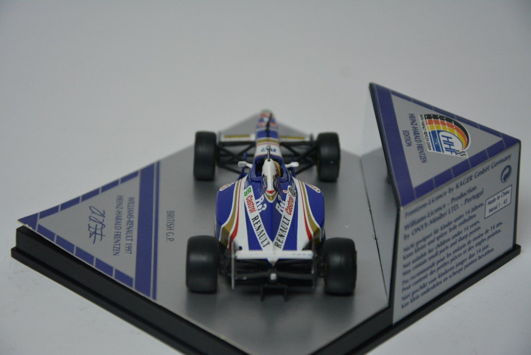 Williams Modellautos: Williams FW19 Renault 1997  GP , 1:43 – Neu und originalverpackt aus Goldach von Feivel9 5