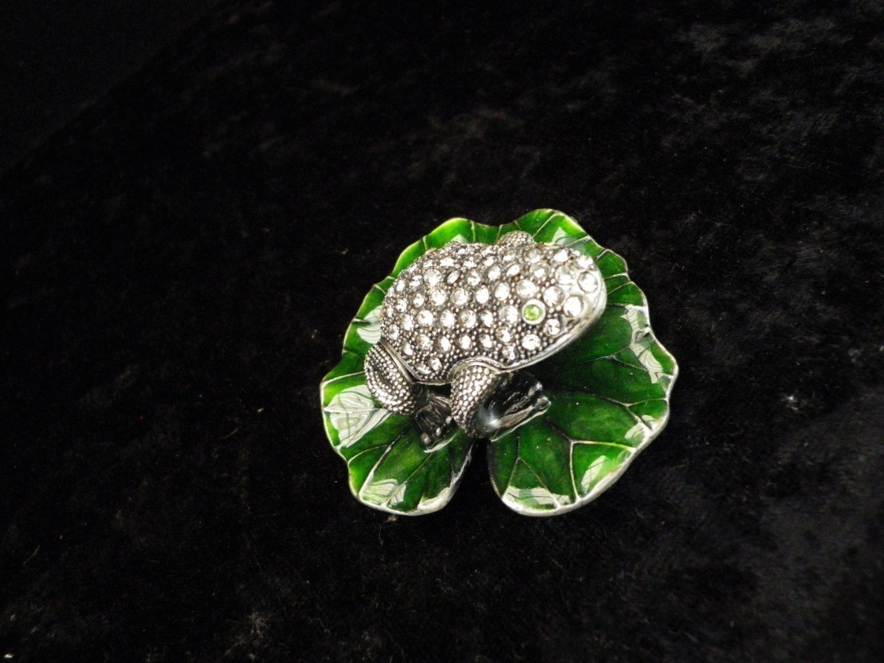 Altri gioielli: Kleine Froschdose, ein Bijoux – Usato da Reinach BL venduto da Annodomini