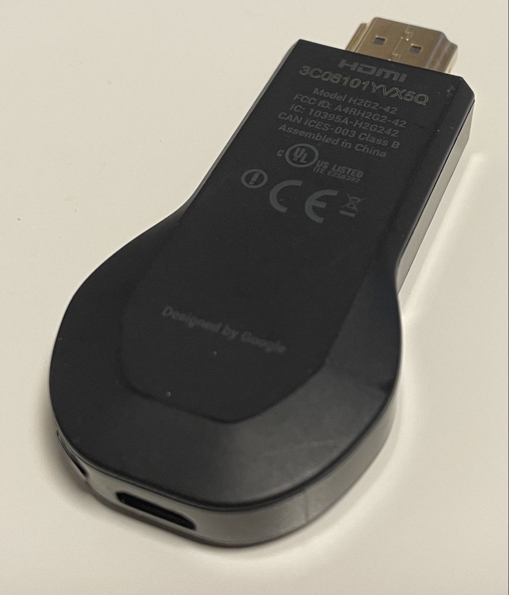 Google Systèmes audio & multimédias: Google Chromecast Streaming-Media-Player 1. Generation – D'occasion à Zollikofen par tcm300 1