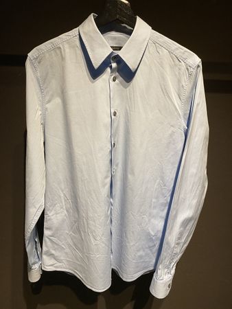 Gucci Men's Light Blue Shirt, Slim Fit, Made in Italy