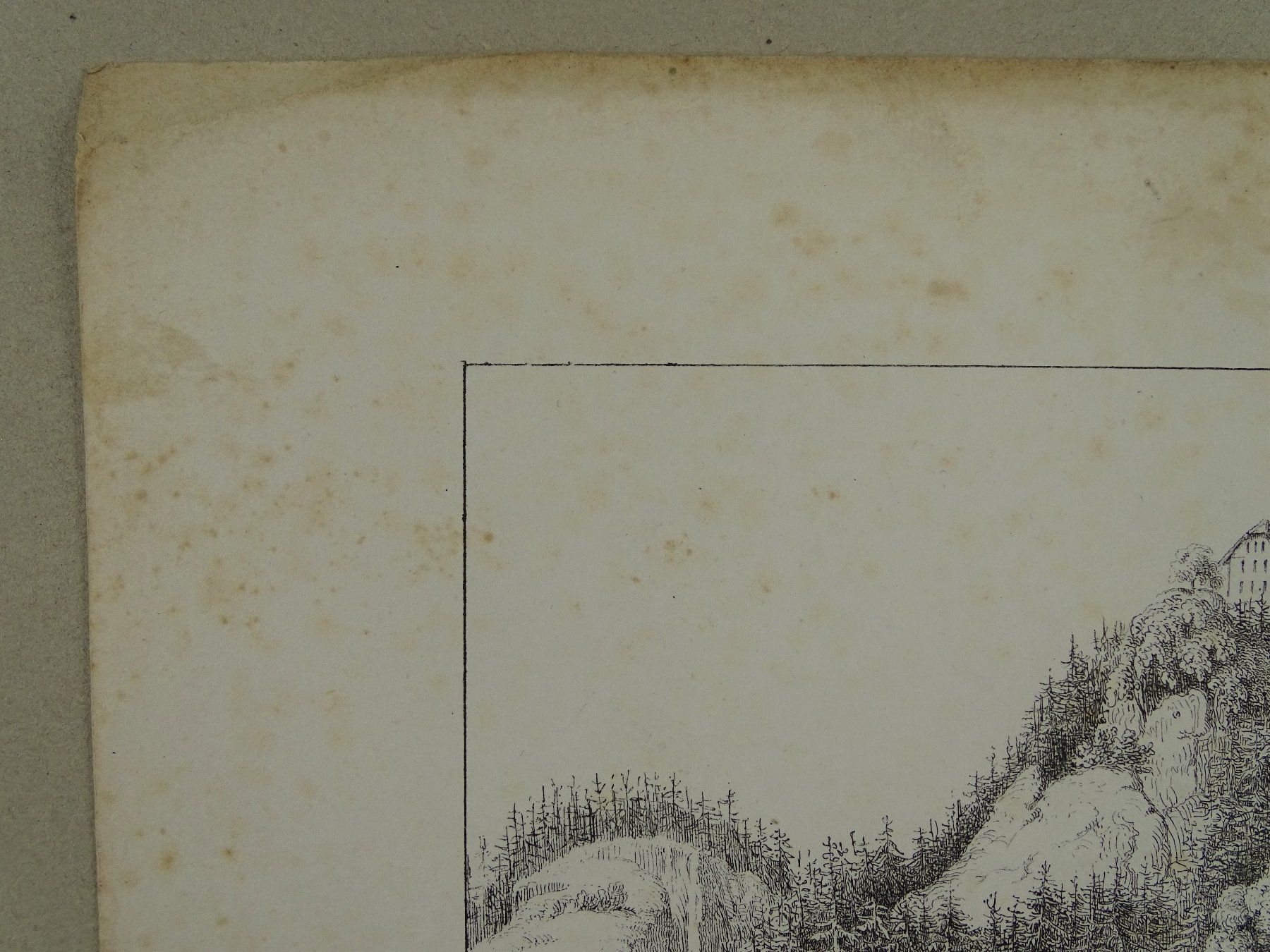 Stiche: THORBERG, BERN, FEDERLITHOGRAPHIE 1840 – Gebraucht aus Grüningen von Kartensammler 3