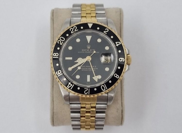 Rolex Orologi: ROLEX GMT MASTER II 18K/SS 1995 REF 16713 – Usato da Meyrin venduto da ame_shw5