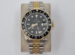 ROLEX GMT MASTER II 18K/SS 1995 REF 16713