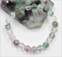 ♛ Fluorit Stretch Armband