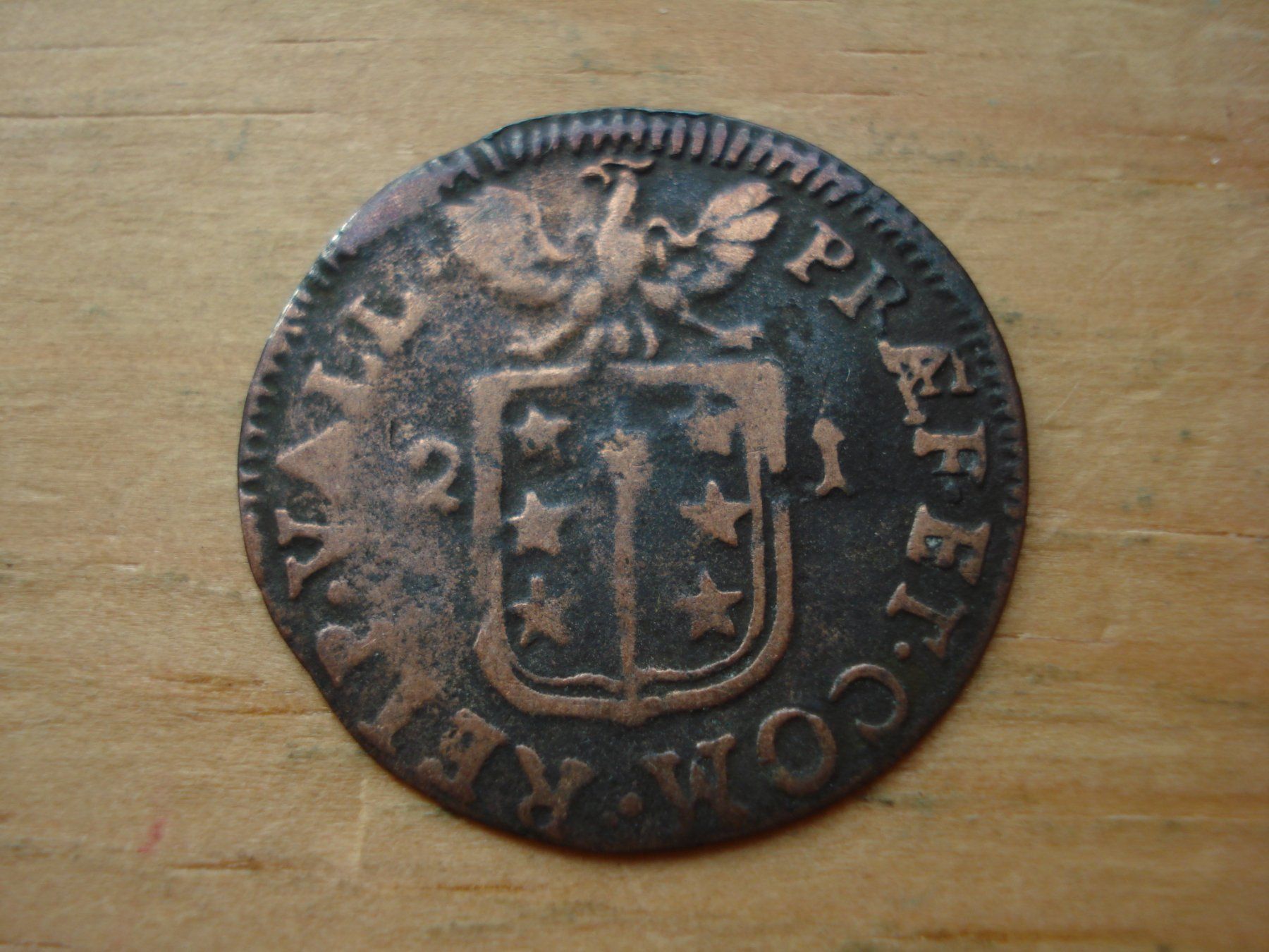 Tutti le monete: (Z2) Wallis 1/2 Batz 1721 einfaches – Usato da Erlach venduto da Net-Coins