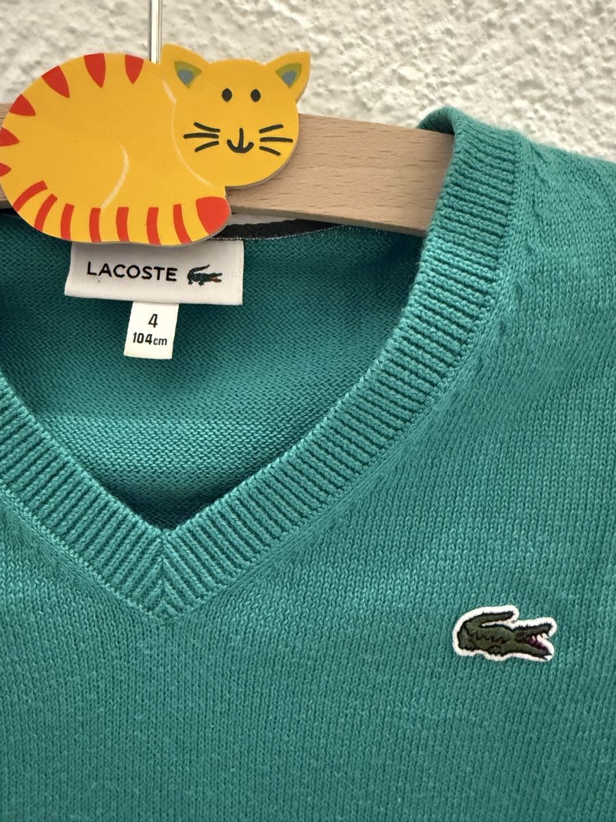 Lacoste Pullover & Sweatshirts: Lacoste Kinder Pullover, Baumwolle, Gr. 104, Top Zustand – Gebraucht aus Ebikon von InesUndElf 1