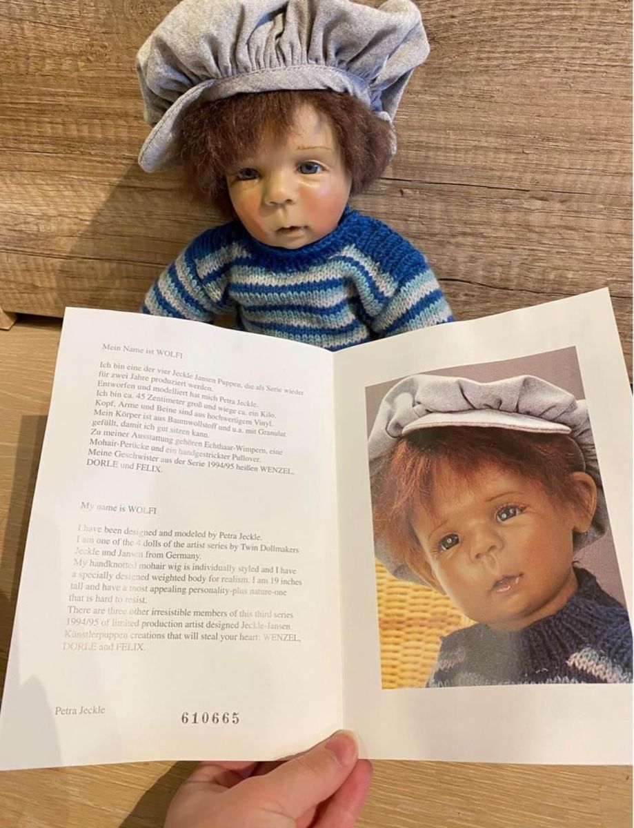 Puppen: Jeckle- Jansen Künstler Puppe – Neu (gemäss Beschreibung) aus Winkel von zucchetti 2