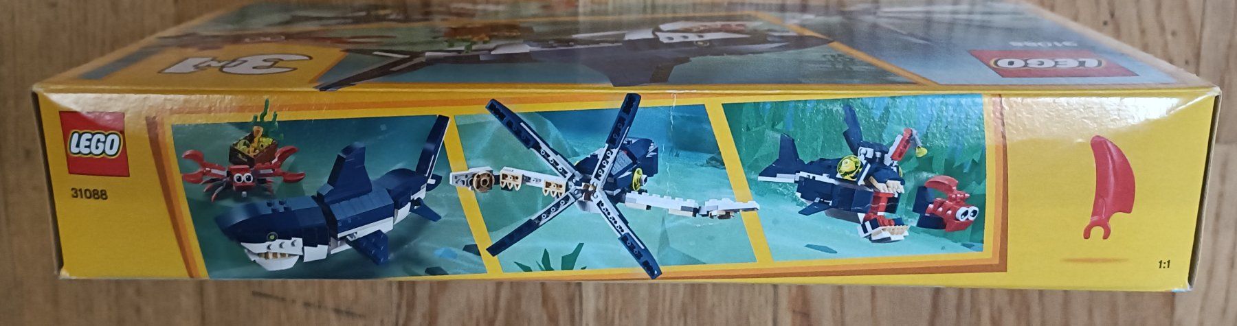 Lego Kit di costruzioni: Lego 31088 Bewohner der Tiefsee – Nuovo e nell'imballaggio originale da Werthenstein venduto da Luzernerdeal 2