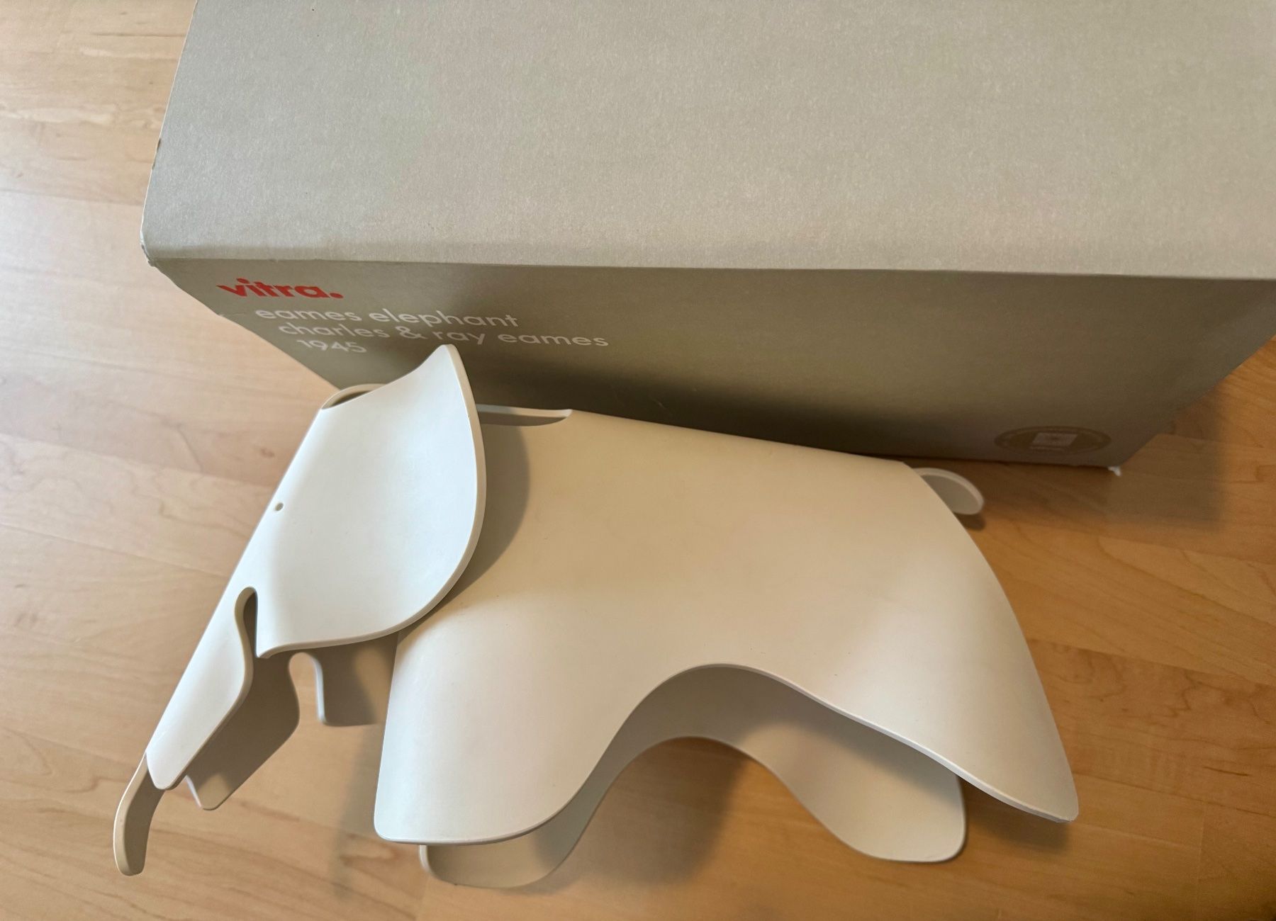 Vitra Sgabelli: Eames Elephant Vitra in weiss – Usato da Männedorf venduto da Positive81 3