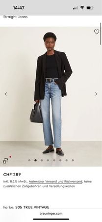 Toteme straight jeans size 25x32