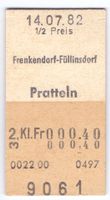 Billette Frenkendorf - Füllinsdorf - Pratteln