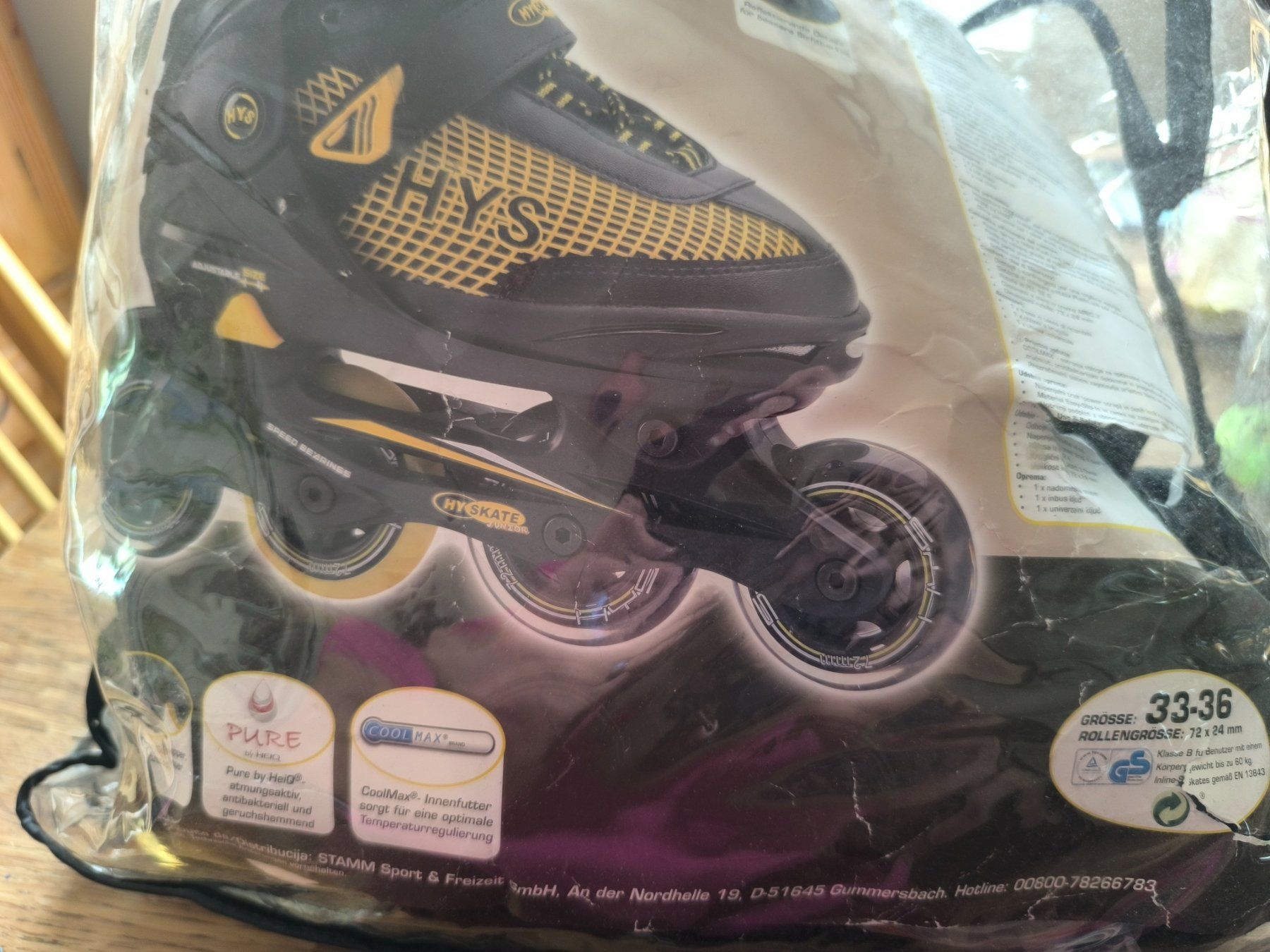 Patins à roul. & inline: Inlineskates Gr. 33-36 – D'occasion à Gebenstorf par Genx74 2