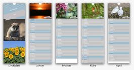 Naturkalender 2027 – eigene Tier- & Naturfotografien 15×42cm