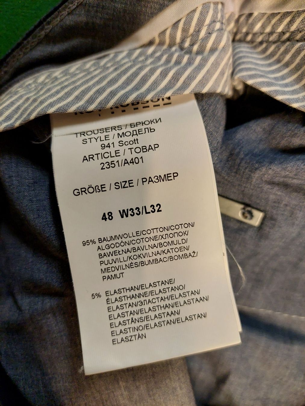 Hosen: Hose dunkelblau – Gebraucht aus Wynau von Meysi 2