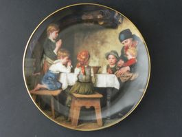 * DAS TISCHGEBET * von Franz Defregger - Lilien Porzellan