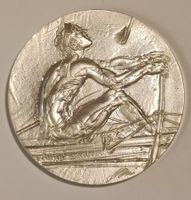 Hans Erni Medaille Ruder WM 1982 Silber ab 1 Fr. !!