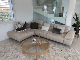 Ecksofa beige - Top Zustand!