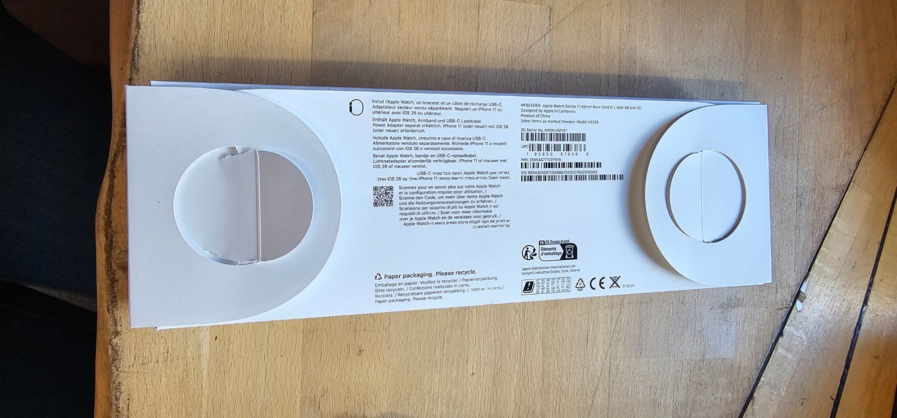 Apple Smartwatch: Smartwatch APPLE WATCH SERIES 11 GPS + CELLULAR Smartwatch – Usato da Thusis venduto da ultimus_schweiz