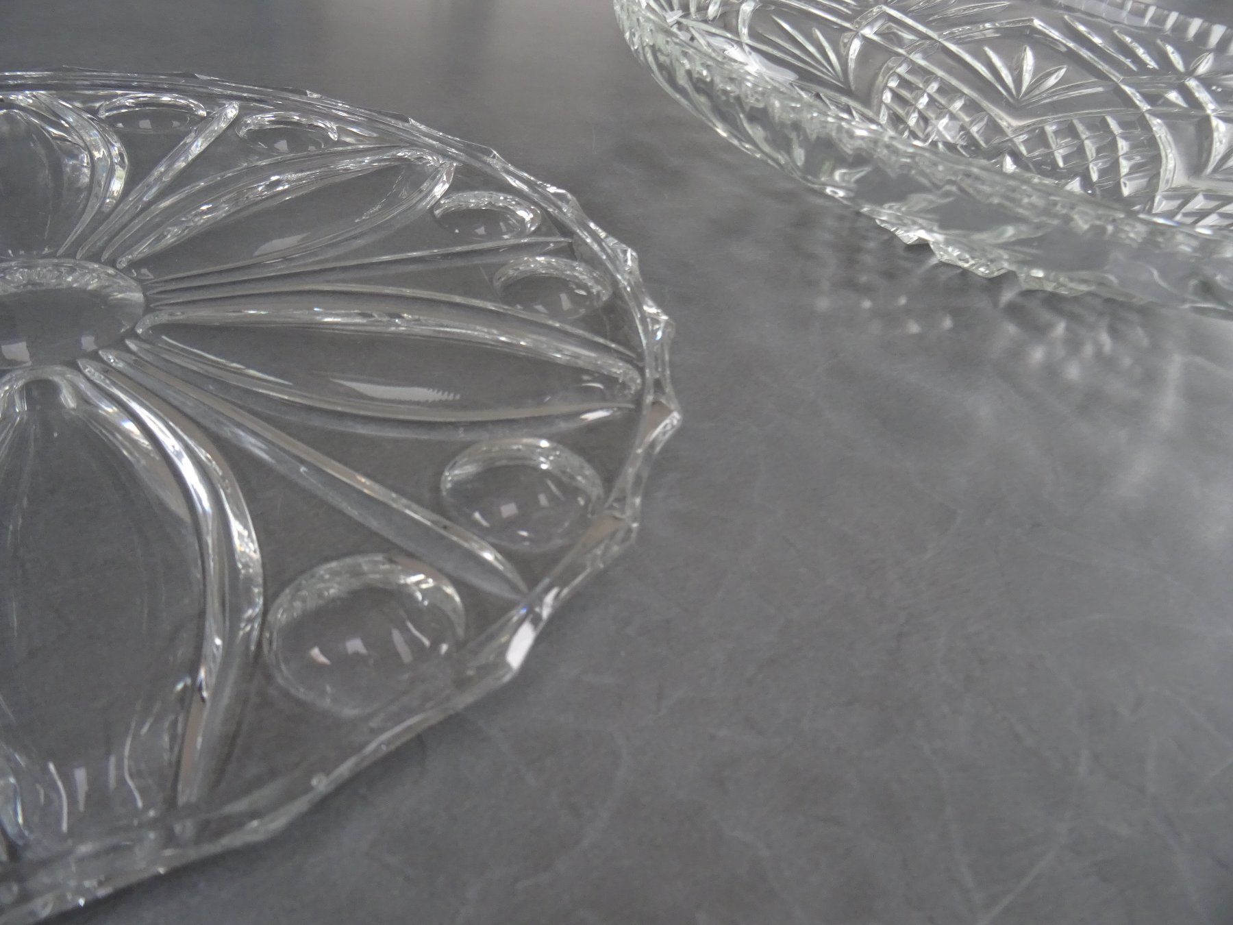 Piatti di portata: Tortenplatte und Früchteschale Glas – Usato da Rothrist venduto da heinrich1966 6