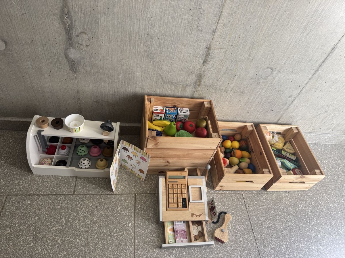 Giocattoli: Einzigartiger Chrömerliladen / Verchäuferliladen – Usato da Zürich venduto da eliirs 3
